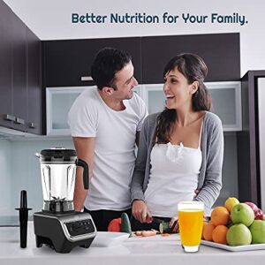 iCucina Professional-Grade High Speed Blender, 64 oz, Precision Control for Any Consistency in Smoothies, Hot Soups, Frozen Desserts, and More