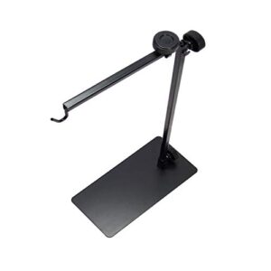S7 360 Adjustable Reptile Lamp Stand - Heavy Duty Metal Support Holder Bracket Used for Amphibians and Reptiles - Complete with Reptile Feeding and Cleaning Tool
