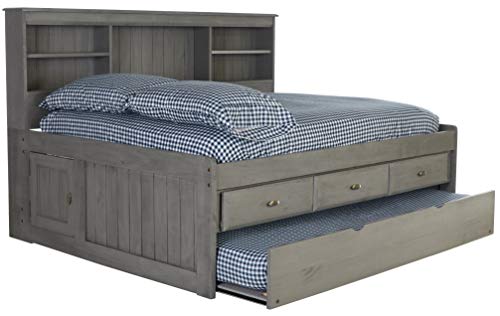 Discovery World Furniture Full Daybed with 3 Drawers & Trundle