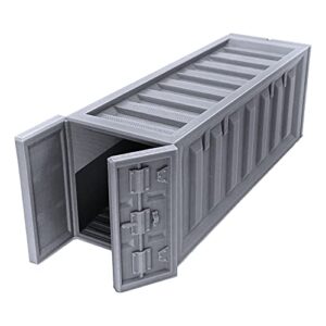 Cargo Containers, 3D Printed Tabletop RPG Scenery and Wargame Terrain for 28mm Miniatures