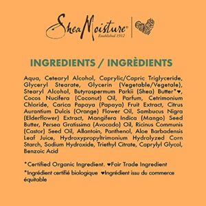 SheaMoisture Frizz Control Conditioner for Dry Hair, Papaya and Neroli, Sulfate Free Conditioner , 13.0 fl Ounce