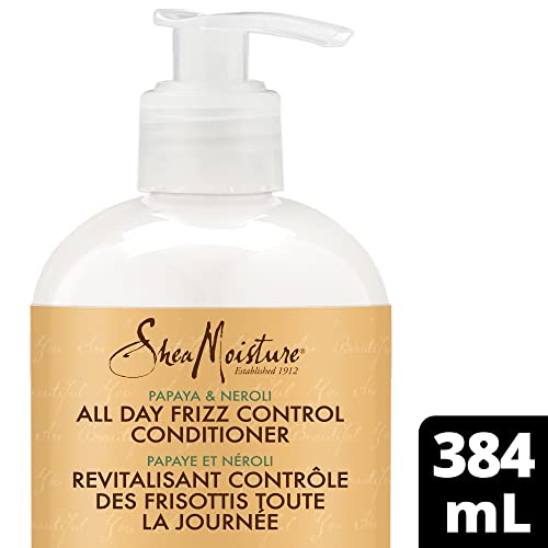 SheaMoisture Frizz Control Conditioner for Dry Hair, Papaya and Neroli, Sulfate Free Conditioner , 13.0 fl Ounce