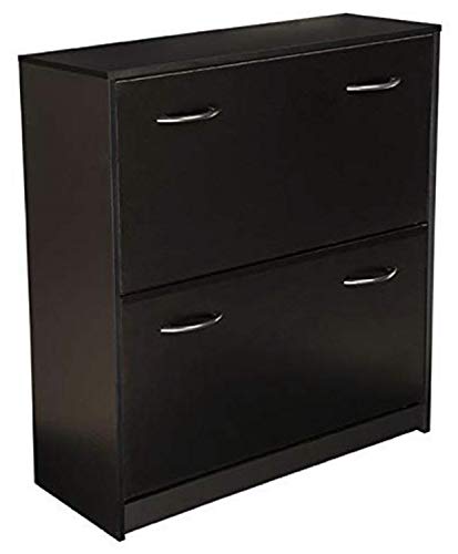 Venture Horizon Double Shoe Cabinet Black