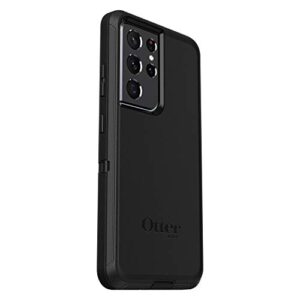 OtterBox Defender Case for Samsung Galaxy S21 Ultra 5G, Shockproof, Drop Proof, Ultra-Rugged, Protective Case, 4X Tested to Military Standard, Black