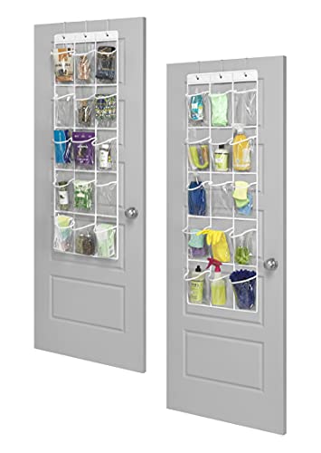 Whitmor Over The Door Organizer, Set of 2