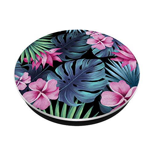 Exotic Summer Vacation Hawaii Plant Flower Hibiscus Tropical PopSockets PopGrip: Swappable Grip for Phones & Tablets