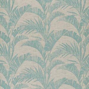 Momeni Riviera Transitional Indoor/Outdoor Area Rug, Aqua, 5'3" X 7'