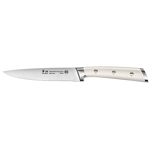 Cangshan S1 Series 59779 German Steel Forged 5-Inch Serrated Utility Knife