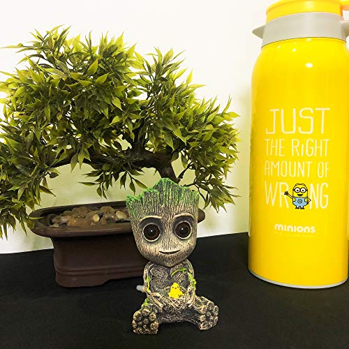 AnxunJim Aquarium Groot Air Bubbler Decorations Fish Tank Air Stone Set