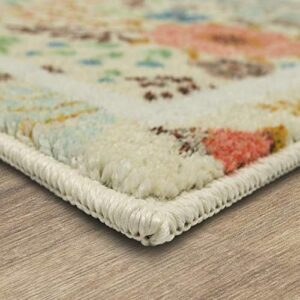 Mohawk Home Machine Washable Summer Kitchen Rug ,Summer Floral