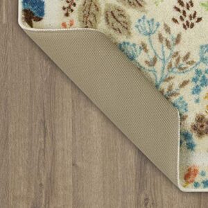 Mohawk Home Machine Washable Summer Kitchen Rug ,Summer Floral