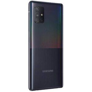 Samsung Galaxy A71 5G (128GB, 6GB) 6.7" AMOLED+, Snapdragon 765G, 4500mAh Battery, Global 5G Volte GSM AT&T Unlocked (T-Mobile, Metro, Straight Talk) A716U (Prism Cube Black)(Renewed)