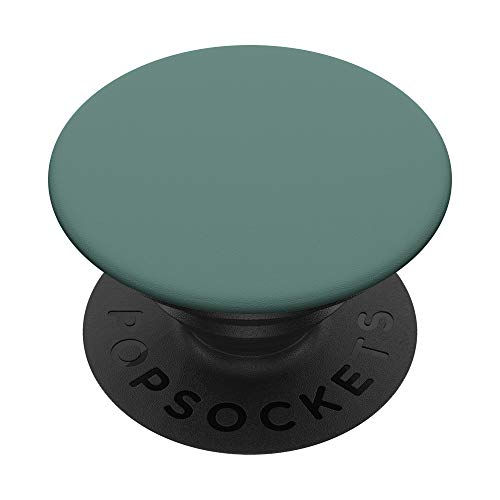 Simple Chic Solid Color Dark Jade Green PopSockets PopGrip: Swappable Grip for Phones & Tablets