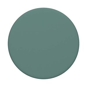 Simple Chic Solid Color Dark Jade Green PopSockets PopGrip: Swappable Grip for Phones & Tablets