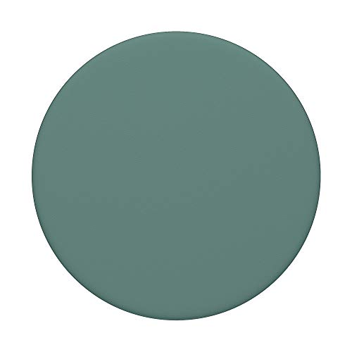 Simple Chic Solid Color Dark Jade Green PopSockets PopGrip: Swappable Grip for Phones & Tablets