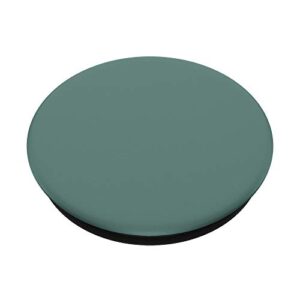 Simple Chic Solid Color Dark Jade Green PopSockets PopGrip: Swappable Grip for Phones & Tablets