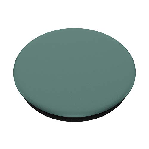 Simple Chic Solid Color Dark Jade Green PopSockets PopGrip: Swappable Grip for Phones & Tablets