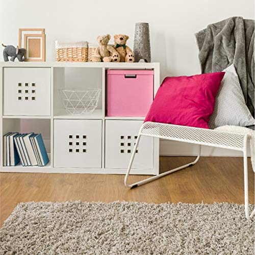 Milliard Storage Cube Organizer - 6 Storage Cubes/Organizer Shelf/White