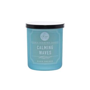 dw home, medium single wick candle, calming waves