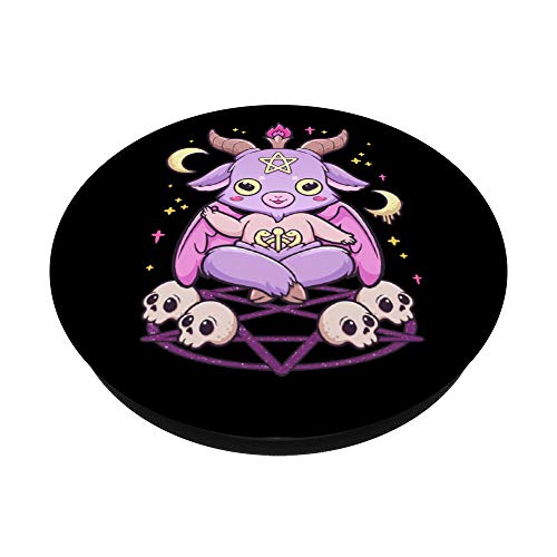 Kawaii Pastel Goth Cute Creepy Krampus PopSockets PopGrip: Swappable Grip for Phones & Tablets