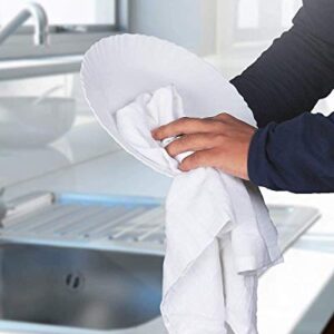 Simpli-Magic 79374 Flour Sack Kitchen Towels, Pack of 14, White