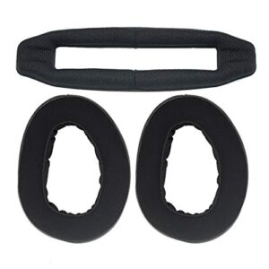 Sara-u Replacement Ear Pads Cushion Earpads Earmuff Headband for S-ennheiser GSP 500 600 Headphones Headset Accessories