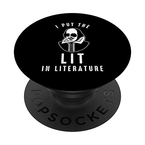 Reader Bookworm Reading Literature Book Poem Books PopSockets Swappable PopGrip