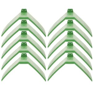 yardwe 10pcs dove rest stand bird perches pigeon stand roost frame plastic pigeon perches bird supplies accessories for home pigeon bird parrot (random color)