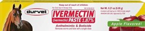 ivermectin paste dewormer - 6.08g dose @ 1.87% apple flavor