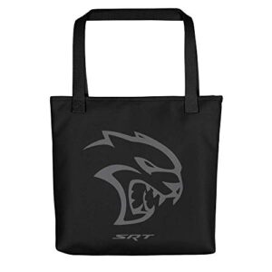 dodge hellcat premium tote bag