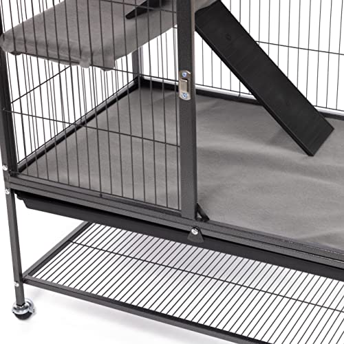 Prevue Pet Products Ferret Cage Plush Fitted Grille Cover Set