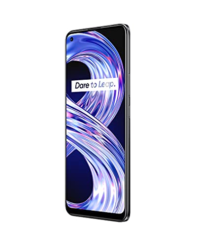 Realme 8 4G Dual SIM 128GB ROM + 6GB RAM (GSM Only | No CDMA) Factory Unlocked 4G/LTE Smartphone (Cyber Black)-International Version