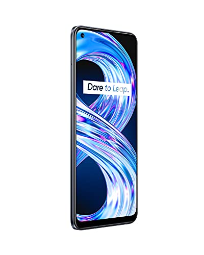 Realme 8 4G Dual SIM 64GB ROM + 4GB RAM (GSM Only | No CDMA) Factory Unlocked 4G/LTE Smartphone (Punk Black)-International Version