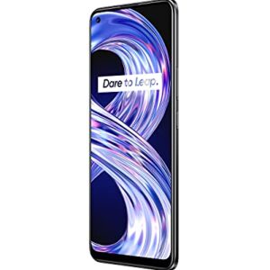 Realme 8 4G Dual SIM 64GB ROM + 4GB RAM (GSM Only | No CDMA) Factory Unlocked 4G/LTE Smartphone (Cyber Black)-International Version