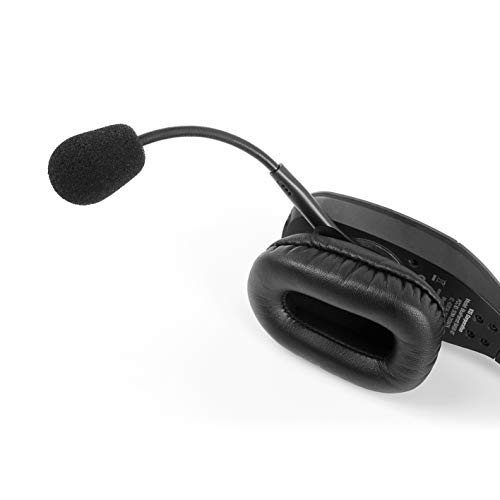 YDYBZB Ear Pads Replacement B450-XT Microphone Foam Compatible with VXI Blueparrott B450-XT B450XT Bluetooth Headset Mod Kit Ear Cushions Cups (Ear Pads + Microphone Foam)