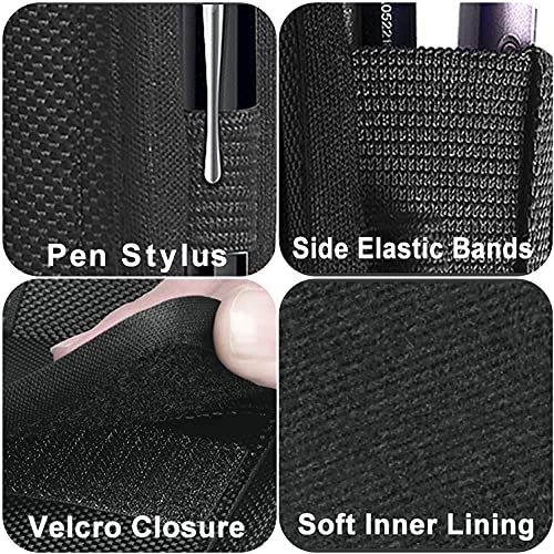 COANJIUO Phone Holster fits iPhone 14 11 12 13 Pro Max 8 7 6 Plus Samsung Galaxy S21 S20 FE Plus Ultra S10e S9 A32 A12 A13 A11 A10e A02S Nylon Cell Pouch Zipper Storage Pocket Holder