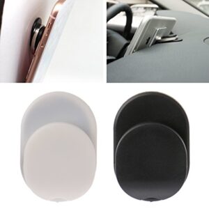 HELYZQ Car Mount Sticky Holder Hook for 360˚ Rotation Finger Ring Mobile Phone Stand