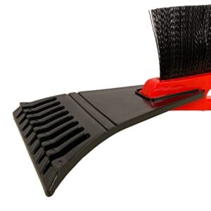 Teal Turtle 21 Inch Car Snow Scraper and Brush - Versatile Tool for Snow and Ice Removal