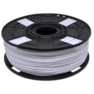 3d fila abs 3d printer filament, dimensional accuracy +/- 0.03 mm, 1 kg spool, 1.75 mm (white)
