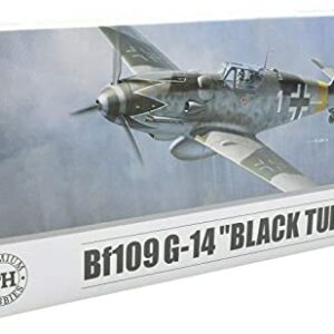 Premium Hobbies Bf 109 G-14 Black Tulip 1:72 Plastic Model Airplane Kit 127V