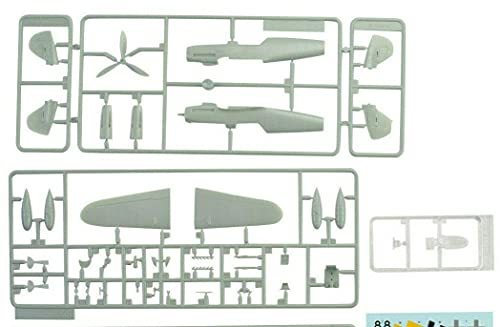 Premium Hobbies Bf 109 G-14 Black Tulip 1:72 Plastic Model Airplane Kit 127V