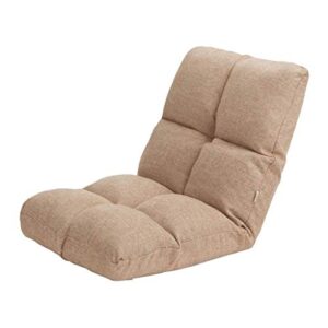 gydjbd single lazy sofa, foldable washable bed sofa bedroom bedroom leisure tatami mat