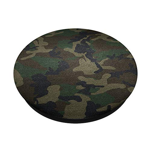 Camouflage Print Modern Pattern Camo lovers Gift PopSockets PopGrip: Swappable Grip for Phones & Tablets