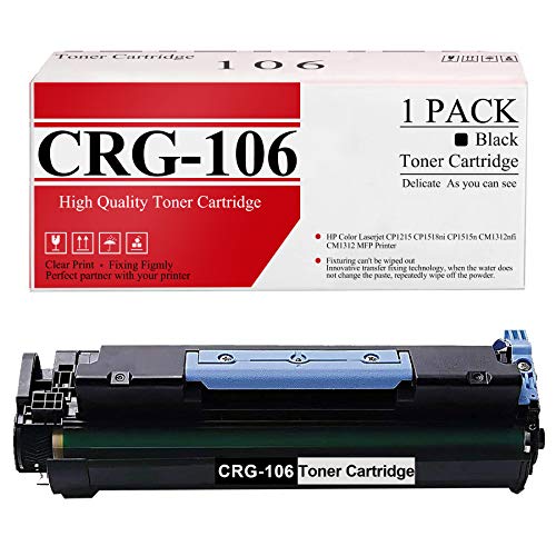 High Yield Cartridge 106 Toner ( 0264B001AA ), Replacement for Canon imageCLASS MF6540 MF6590 MF6595 MF6595CX MF6530 MF6550 MF6560 6580 Series Printer Ink Cartridge ( 1Pack Black )