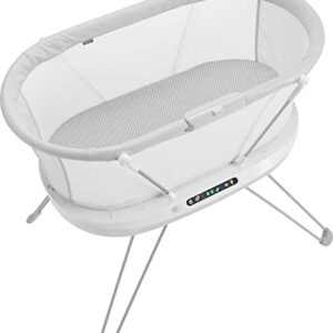 Fisher-Price Baby Bedside Sleeper Luminate Bassinet with Sound Detection Plus Customizable Lights Music and Sounds