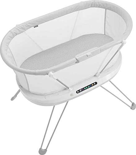 Fisher-Price Baby Bedside Sleeper Luminate Bassinet with Sound Detection Plus Customizable Lights Music and Sounds