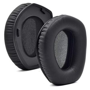 defean rs165 175 185 195 upgrade quality ear pads replacement ear cushion foam compatible with sennheiser hdr rs165,rs175, rs185,rs195 rf wireless headphone,added thicknes(protein leather)