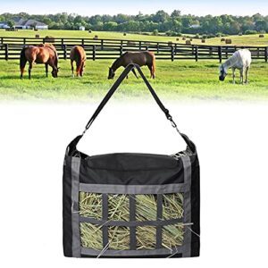 tylu hay bags for horses,slow feed hay bag hay feeder net for goats alpacas indoor outdoor grazing feeding - large capacity