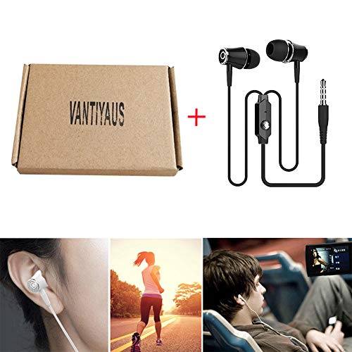 VANTIYAUS Kindle Fire Earbuds,Earphone for Kindle eReaders, Fire HD 8 HD 10(Made Before 2019) Xperia XZ Premium/Xperia XZs/ L1 in Ear Headset Smart Android Cell Phones Wired Earbuds