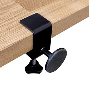 2 pcs Desk Table Wall Adjustable Protective Spacer, Desk Table Tops Wall Spacer (Black)